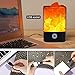 NEWBKO Himalayan Salt Lamp, Crystal Salt Lamp,Natural Air Purifying Dimmable Pink Salt Rock Crystal Amber LED Desk Night Light, Crystal Salt Lamp,with Adjustable 7 Colors Dimmer Control
