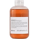 Davines SOLU Shampoo, Clarify And Remove Residue, Refresh Scalp And Leave Hair Shiny And Soft