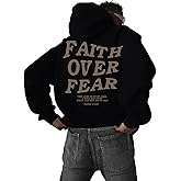 UOUA Men's Graphic Quarter Zip Hoodies Casual Long Sleeve Drop Shoulder Sweatshirt Pullover Streetwear Top