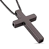 FUNPAR Cross Breathing Necklace for Anxiety Relief