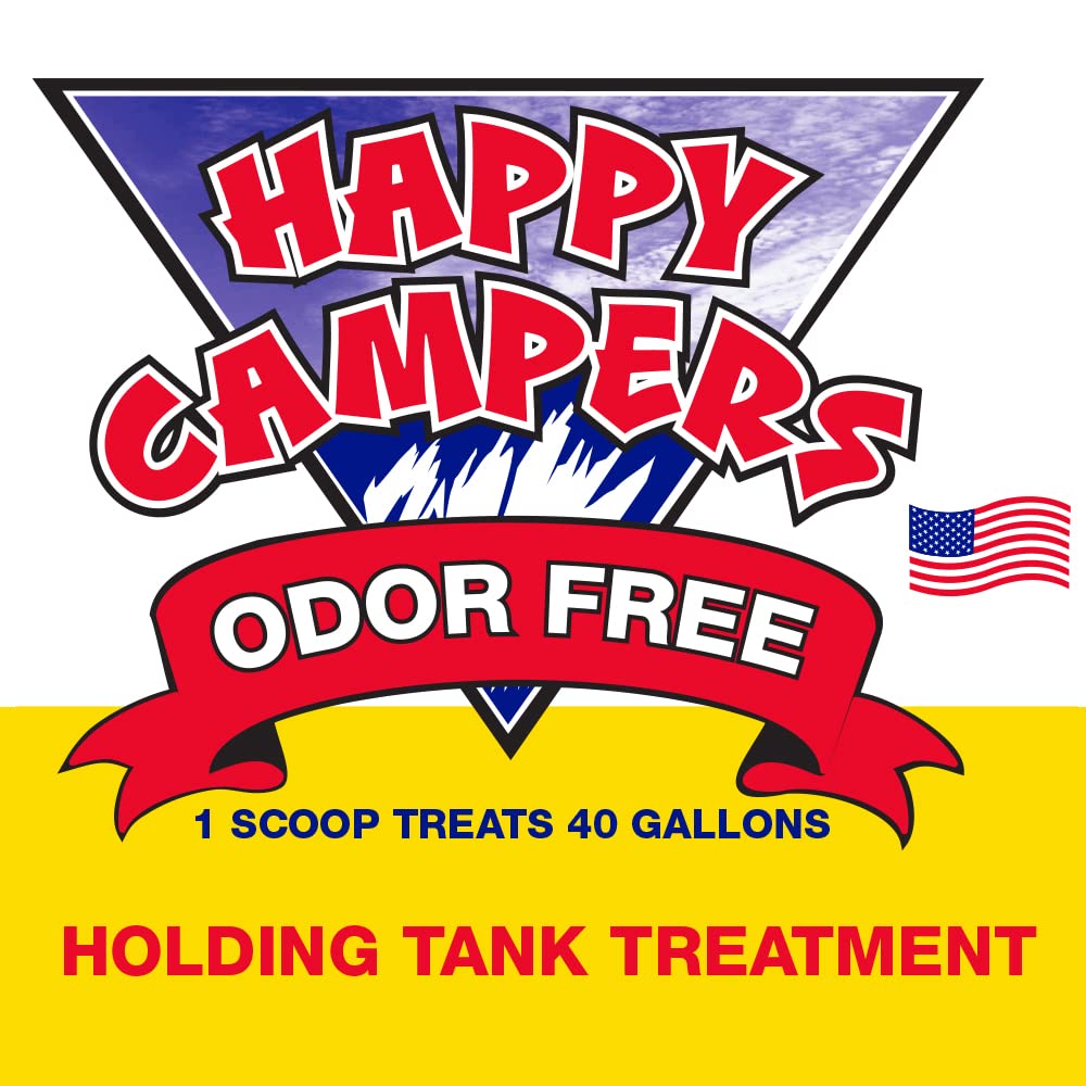 Happy Campers RV Toilet Treatment 18 Black or Gray Holding Tank