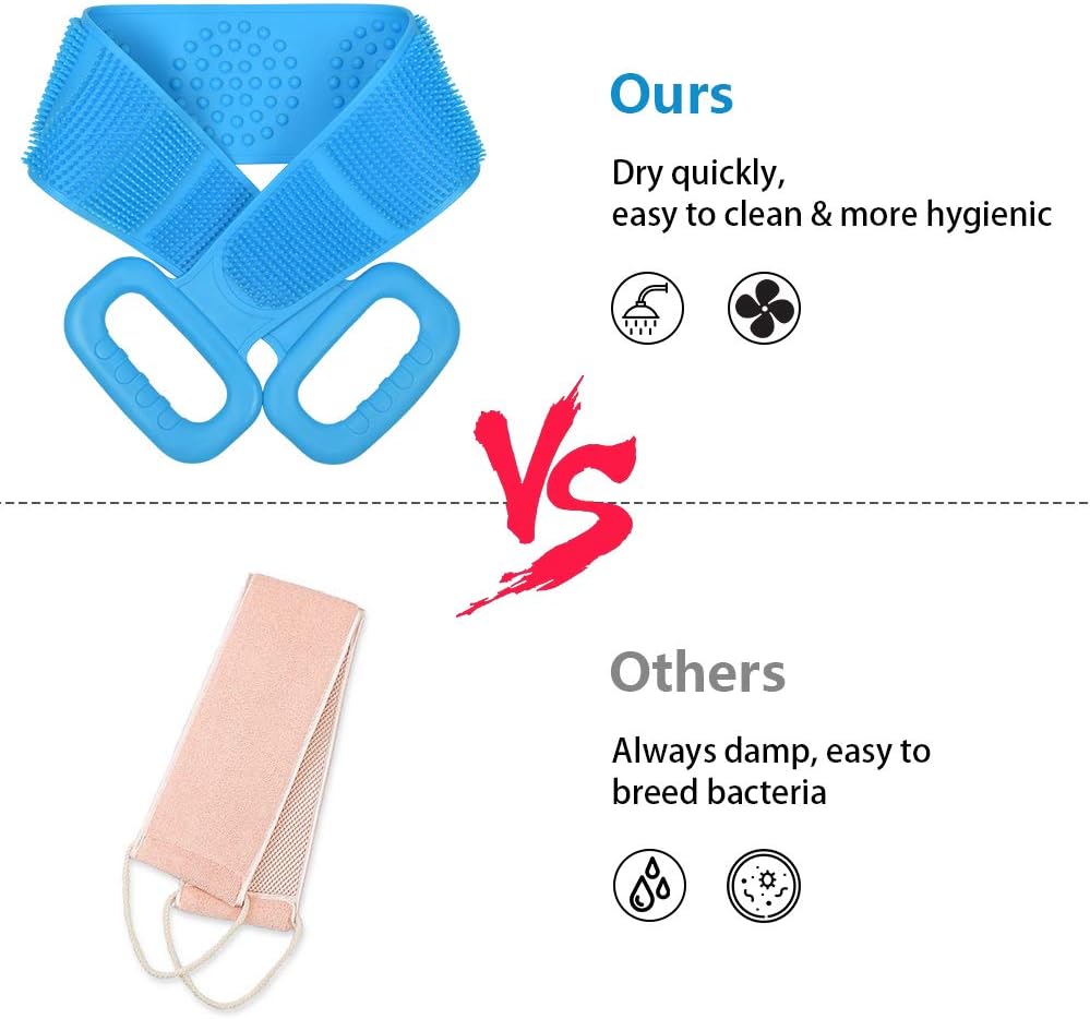 URAQT Body Brush Back Scrubber - Image 5