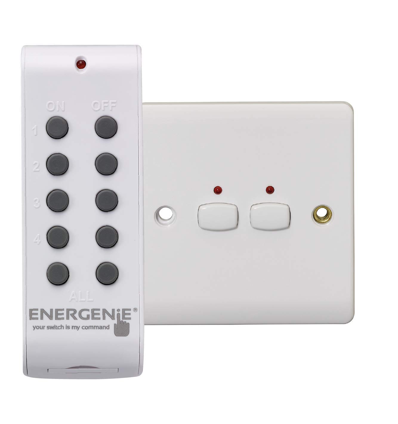 Energenie Remote Control Double Light Switch
