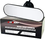 Kitbest Rear View Mirror for Driving Test and Learner Drivers 220 x 64mm