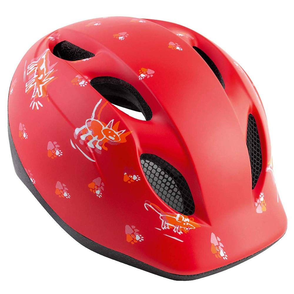 MET - Buddy Children's Cycling Helmet In Matt Red / Animals One Size (46-53cm)