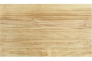 Jahof Solid Wood Table Top 48 x 28 inch, One-Piece Desktop for DIY Desk, Rectangular Tabletop for Kitchen and Dining Table, Wooden Countertop for Home and Office (120 x 70 cm, Natural)
