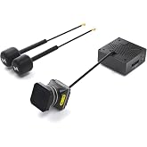 CADDXFPV Walksnail Moonlight Kit, 4K/60fps Low-Light FPV Air Unit | 1/1.8-inch starlight sensor, dual antennas, EIS and Gyroflow support, plus up to 256GB U3 microSD recording