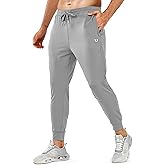 NORTHYARD Men's Joggers Pants with Zipper Pockets Lightweight Sweatpants Athletic Running Workout Track Pants for Men