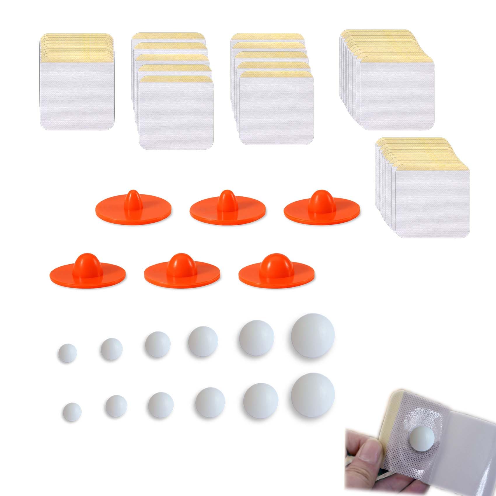 Photo 1 of 18PC Soft Silicone Belly Button Plug for Tummy Tuck Recovery - Assorted Sizes, Comfort Fit, Premium Material