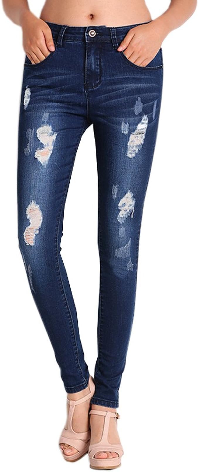 hole jeans womens