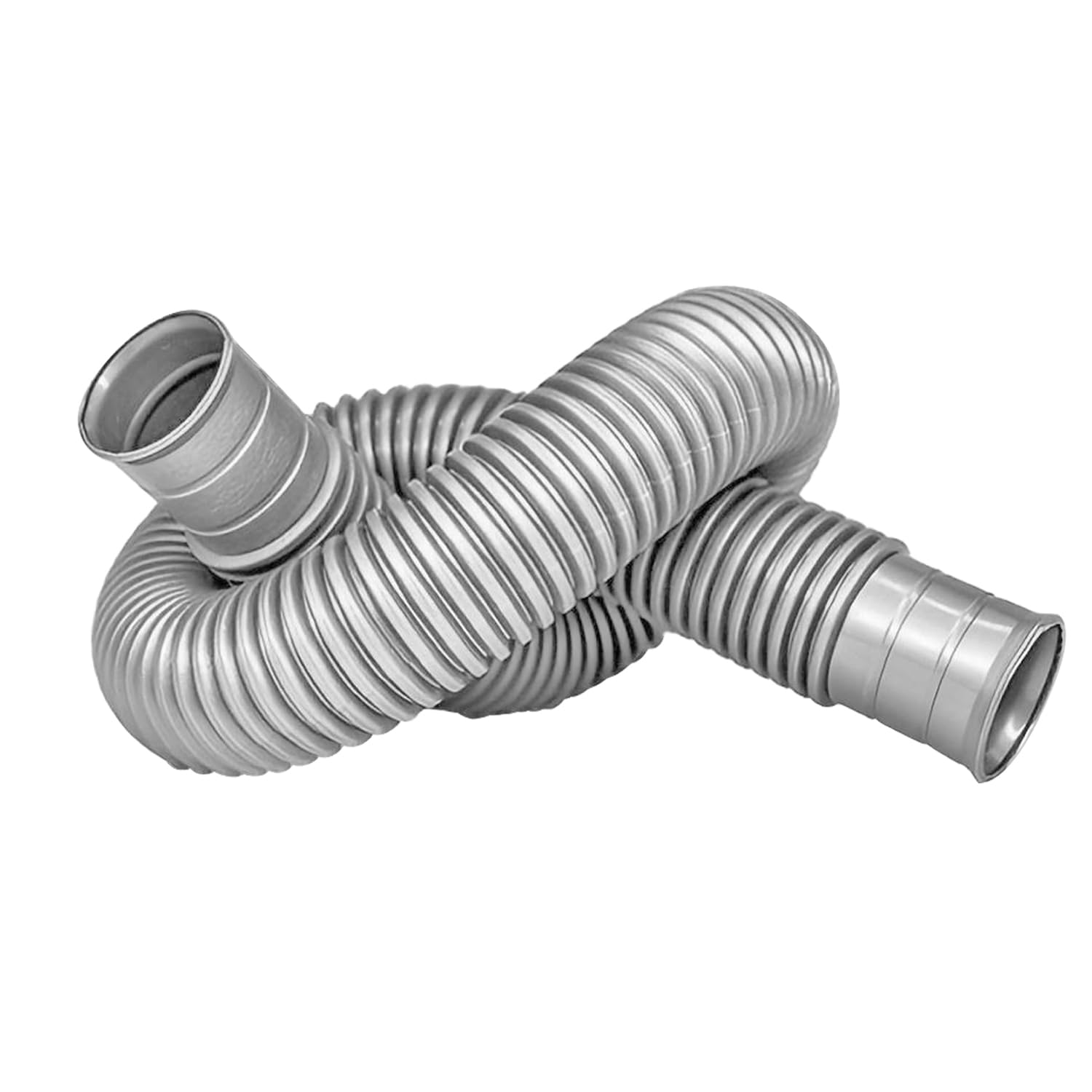 Qrity 1PCS Sink Overflow Tube, Universal Sink Drain Pipe, 450mm Sink Waste Pipe, Flexible Waste Pipe, Bathroom Sink Plumbing Parts