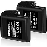 JYJZPB 3500mAh 7.4V Battery for Heated Gloves, Rechargeable Lithium-ion Replacement Set, Compatible for Heated Gloves, Socks, Hats, Mittens, Vest, Jacket, Scarf, Hand Muff, Knee Braces with DC Port