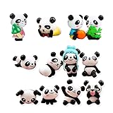 Panda Doll Mini Panda Toy Panda Cake Decoration