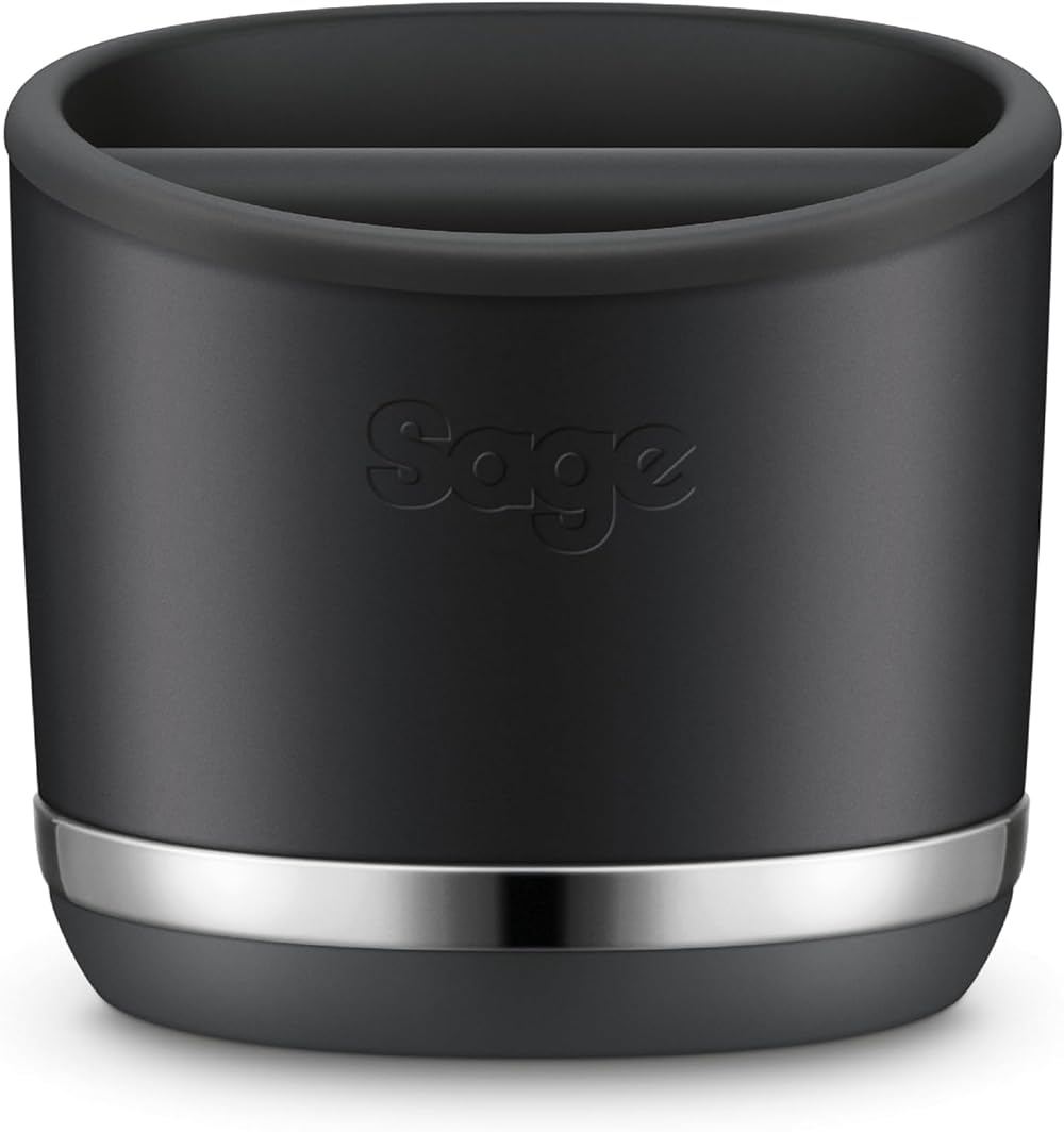 Sage The Knock Box 10 Black Truffle Coffee Grounds Disposal Bamboo