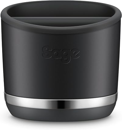 Sage The Knock Box 10 Black Truffle Coffee Grounds Disposal Bamboo