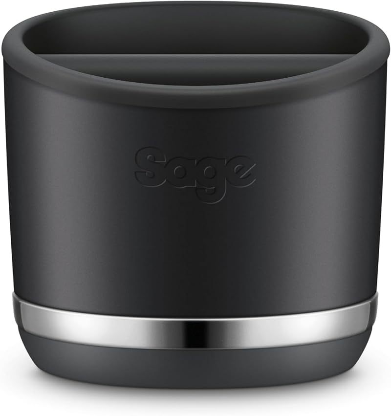 Sage The Knock Box 10 Black Truffle Coffee Grounds Disposal Bamboo