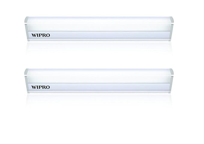 Wipro Garnet 5W LED Batten with Micro USB Cable, 1ft (Cool Day Light) - Pack of 2