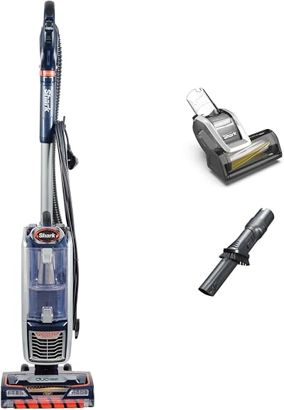 Shark Corded Upright Vacuum NZ801UKT DuoClean Anti Hair Wrap 750W Navy