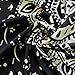 BLEUM CADE Mandala Tapestry Wall Hanging Black & Gray Wall Art Floral Decorative for Bedroom Living Room 51x59 Inches