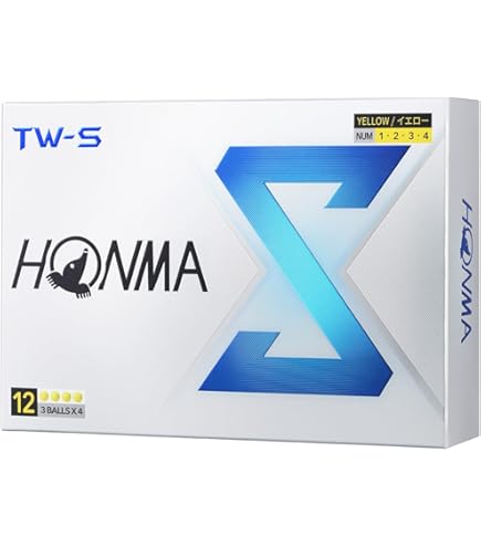 Amazon.com : 本間ゴルフ Honma Golf Ball TW-X TW-S 2024 Model