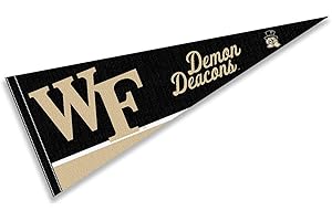 COLLEGE FLAGS & BANNERS CO. Wake Forest Pennant Full Size Felt