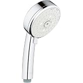 Grohe 27575002 Tempesta Cosmopolitan 2.5 GPM 4-Spray Hand Shower, Starlight Chrome