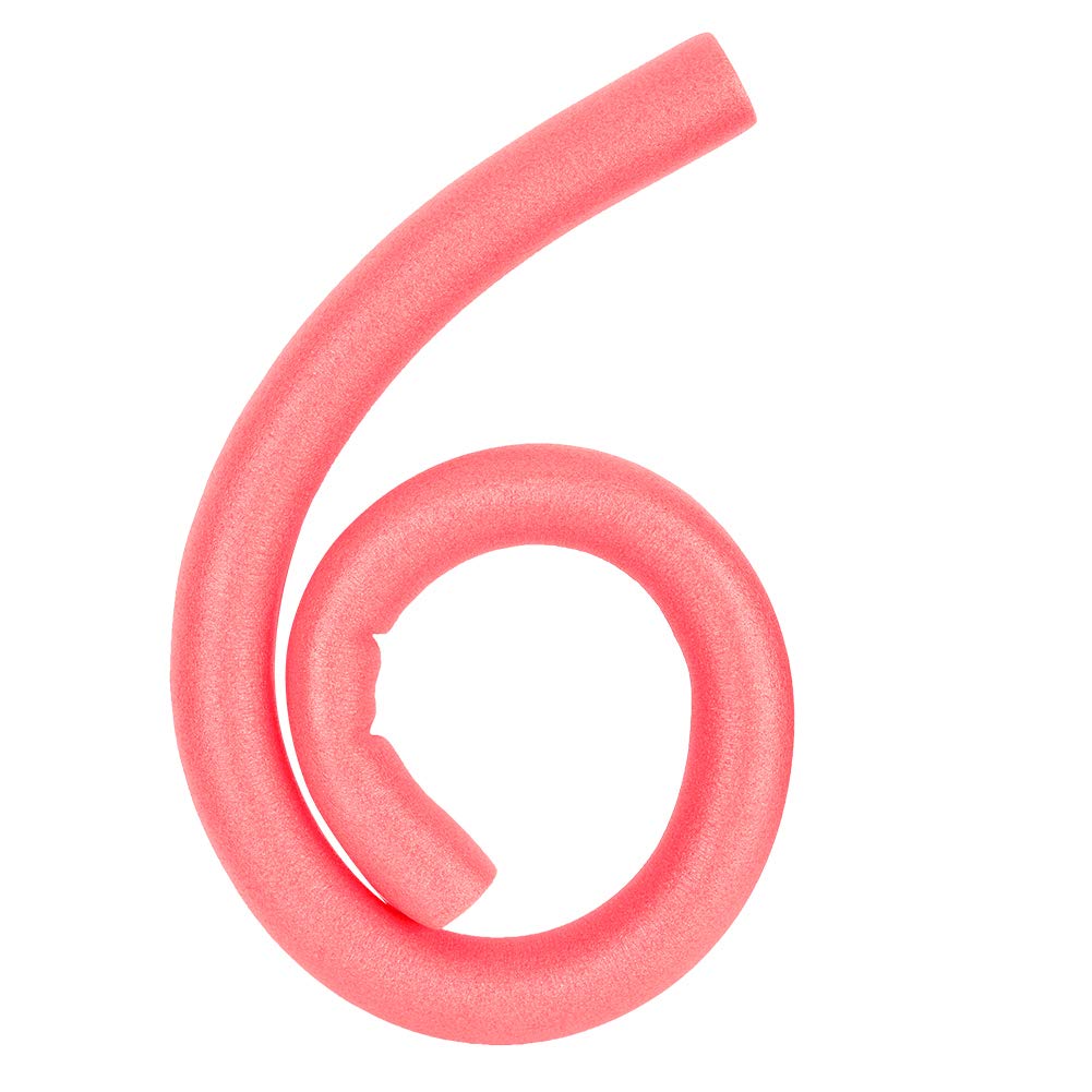 Keenso Swimming Pool Noodles, Eco-friendly Odorless Swimming Pool Noodles Swim Pool Foam Noodles Fitness Equipment for Kids(Pink) s
