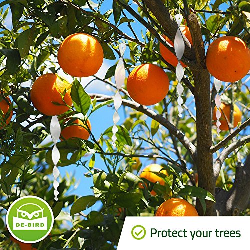 DeBird Bird Scare Rods Bird Repellent Woodpecker & Pigeon Deterrent