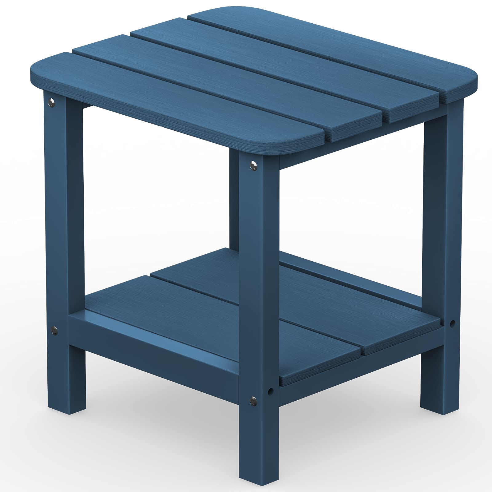 SERWALL Adirondack Table Outdoor Side Table- Blue Image