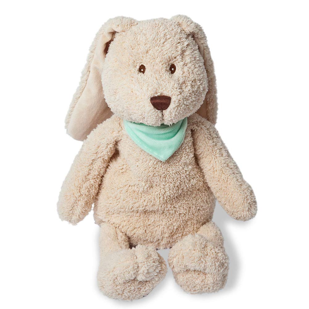 GRÜNSPECHT Heat Cuddly Toy Rabbit Dad, Rapeseed Heat Cushion with Washable Cover for Children, Warm Cuddly Toy for Stomach Pain & Cold (327-V2)