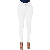 roswear Women’s High Waisted Stretchy Skinny Curvy Jeans Tummy Control Jeggings