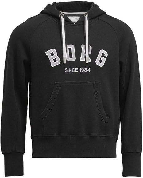 borg hoodie mens black