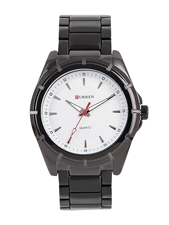 Analog White Dial Mens Watch-8112WBK