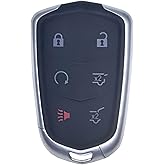 Smart Key fob Replacement Remote fits for Cadillac Escalade 2016-2020 Car Keyless Entry Remote HYQ2AB 13510242 315MHz ID46