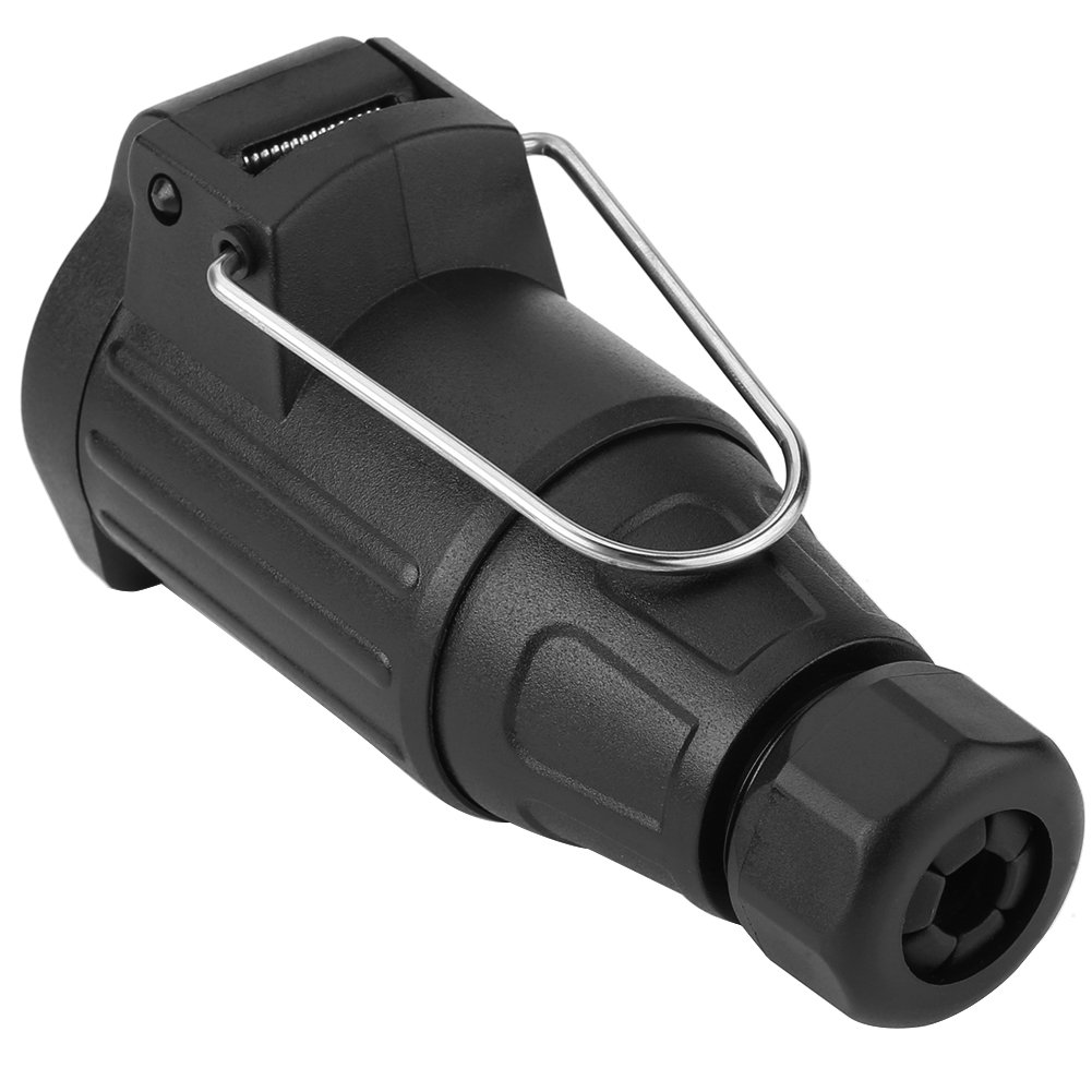 Qiilu 13 Pin Female Socket, 12V Plastic Trailer Plug Socket Wiring Connector Adapter for Caravan Towbar Towing