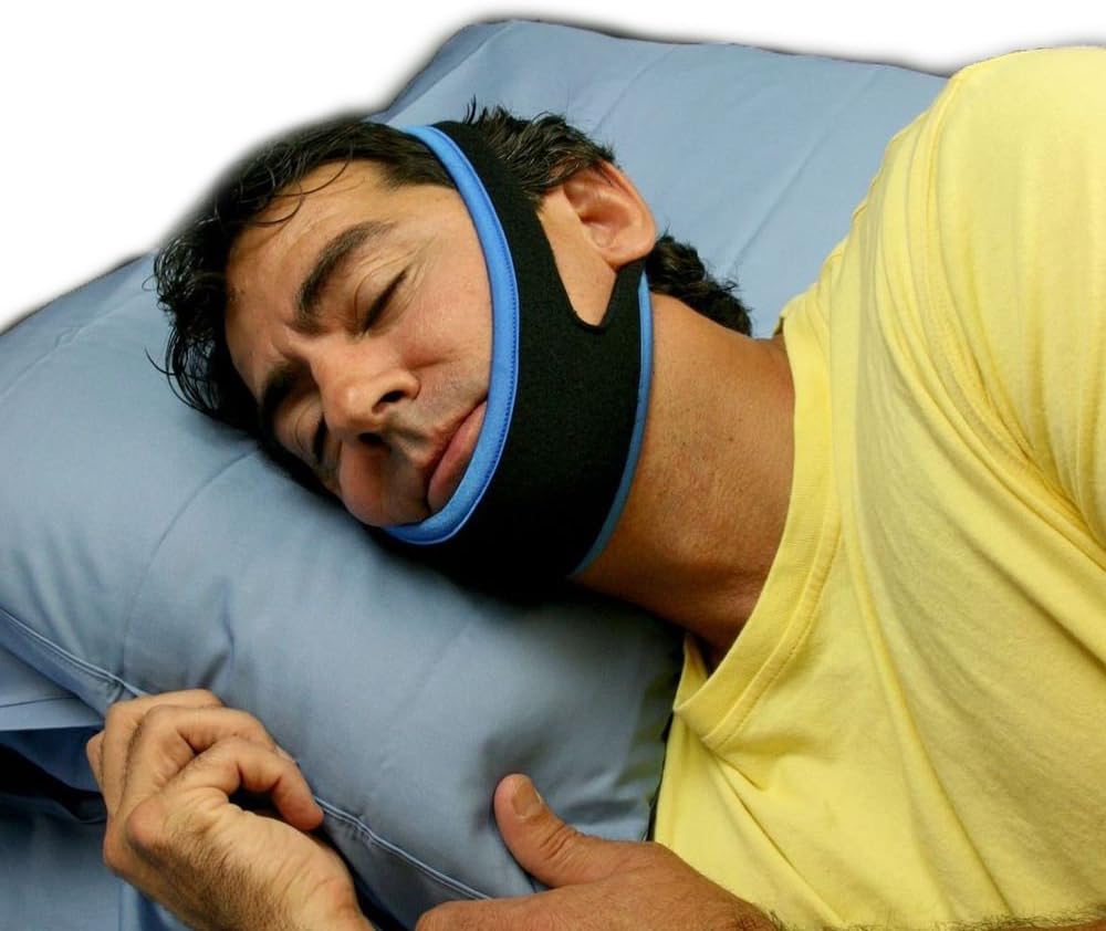 Pro11 wellbeing Stop Snoring Sleep Apnea Chin Strap Anti Snore Solution for Good Morning