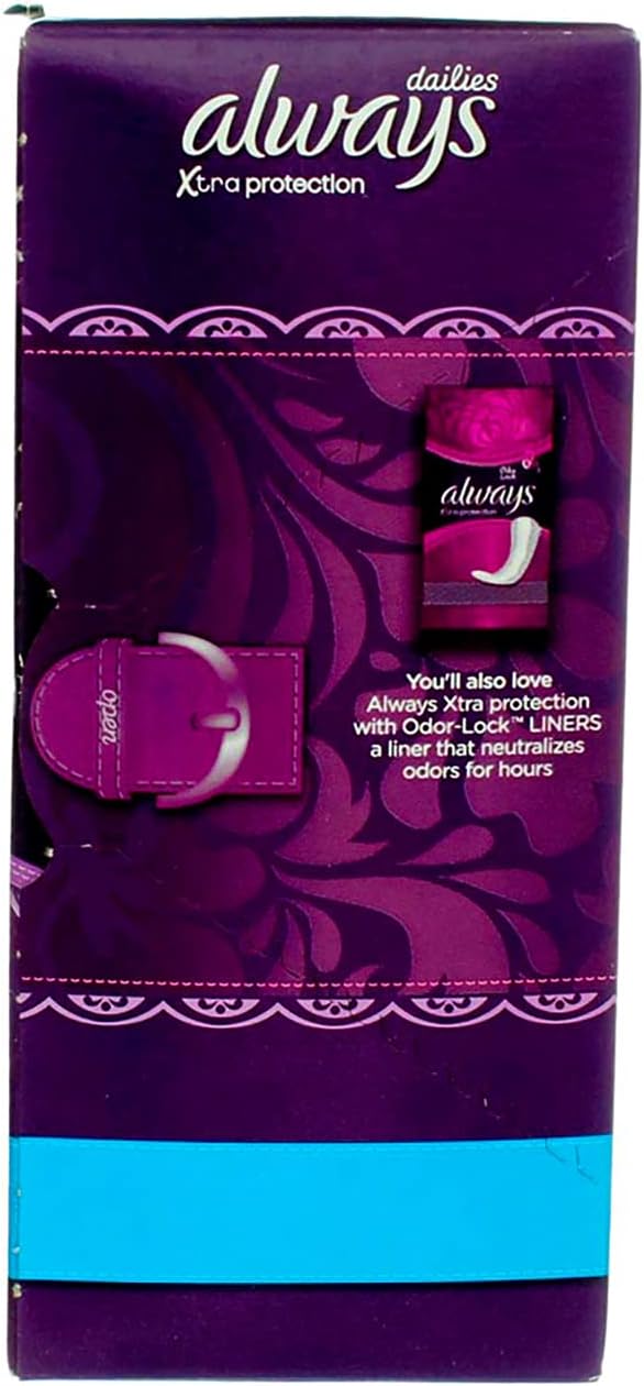 Always Xtra Protection Regular Daily Liners 50 ea (Pack of 2): Health & Personal Care