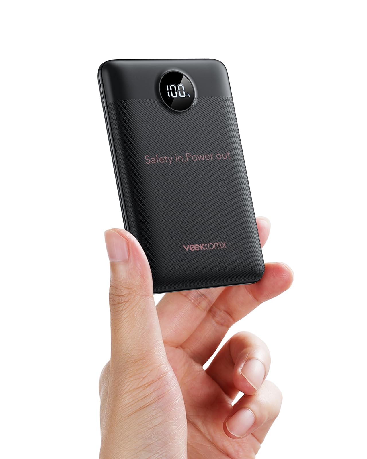 Power Bank 10000mAh 22.5W Mini Powerbank USB C Externe Handyakkus Klein Aber Stark VEEKTOMX Power Bank PD3.0 QC3.0 Kompatibel mit iPhone, Samsung, Xiaomi, Google Pixel, OnePlus, usw