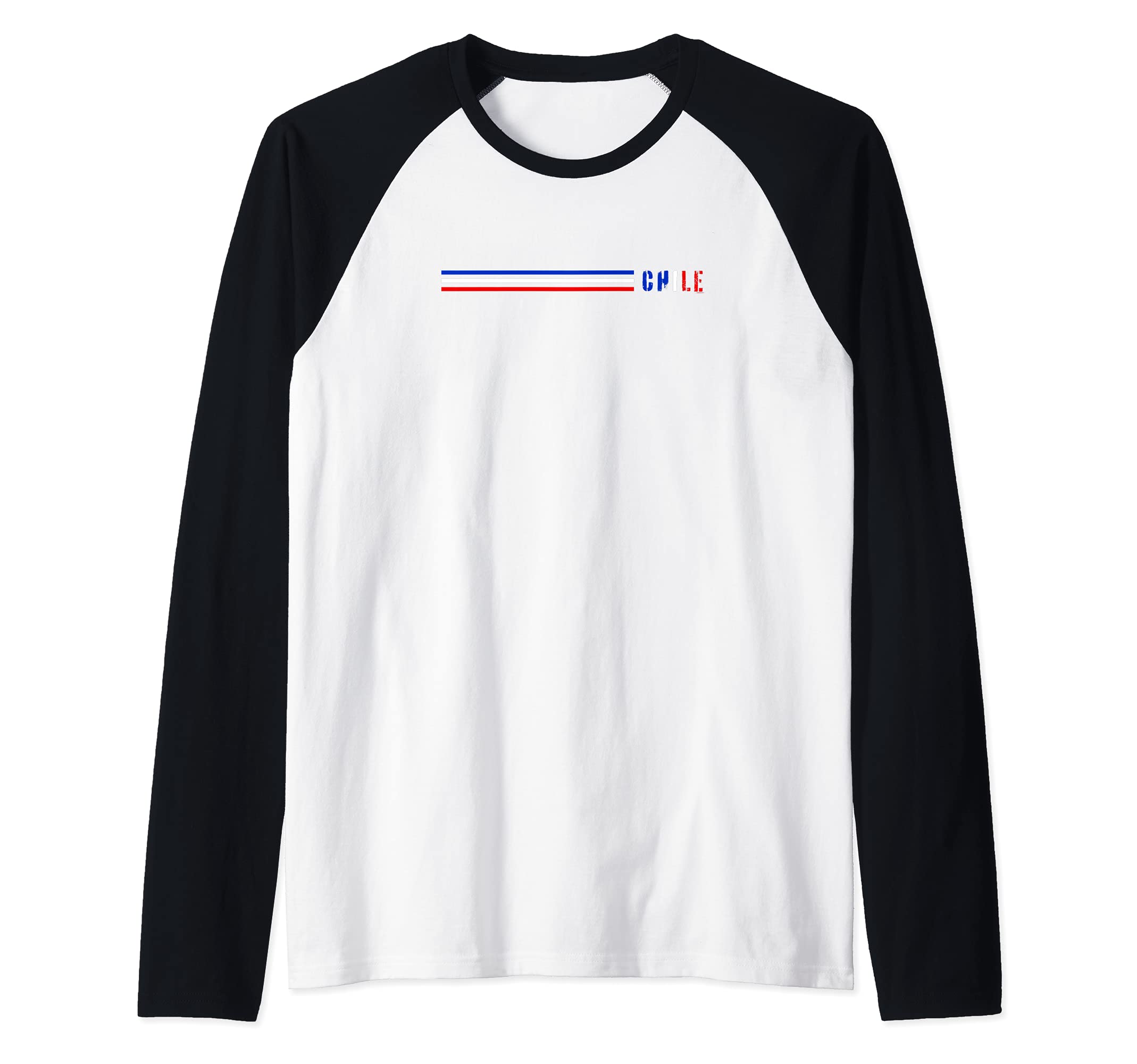 Flag Chile Raglan Baseball Tee