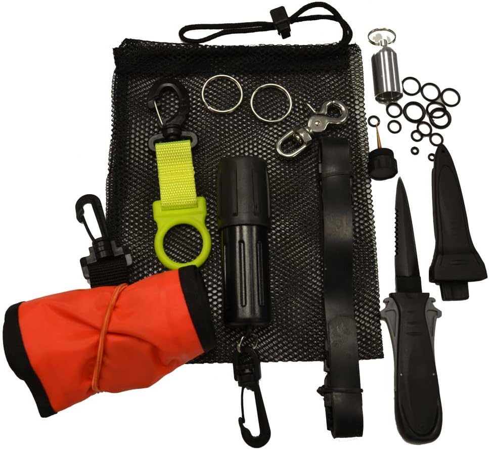 New Diver Scuba Accessory kit (Yellow 6ft SMB/ Yellow Octo Keeper)