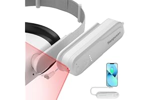 Hanpusen Battery Pack with Ir Light for Oculus Quest 2, Ir Illuminator Infrared Light with 5000mAh Charger for Quest 2 Accessories, Enhance Tracking in Dark Extended 2-4 Hours Play Time