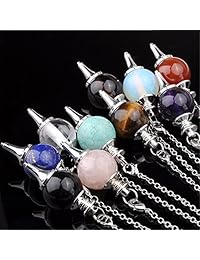 Jovivi - Colgante de chakra con cadena