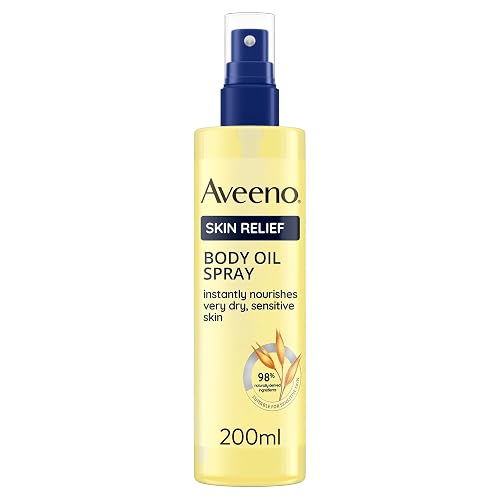 Aveeno Daily Moisturising Body Cleansing Oil (1x 200ml), Nourishing Shower Body Oil for Normal to Dry Skin, Soap-Free, Lightly Scented & Vegan* with Soothing Prebiotic Triple Oat Complex