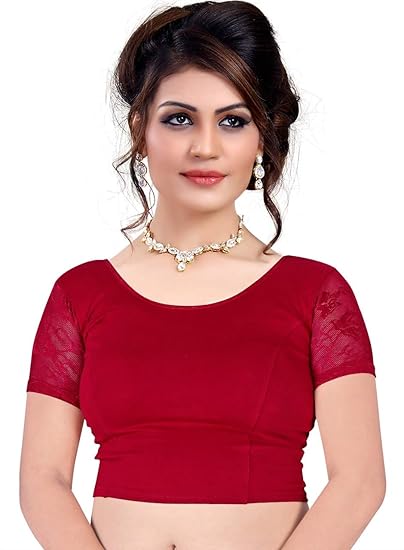 Cotton Lycra Womens Readymade Stretchable Blouse
