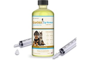 Say Good Bye to Tapeworms, Hookworms, Lung Worms, Pin Worms, Round Worms with GiarCidia Zap wormer (Roasted Chicken Flavour)-