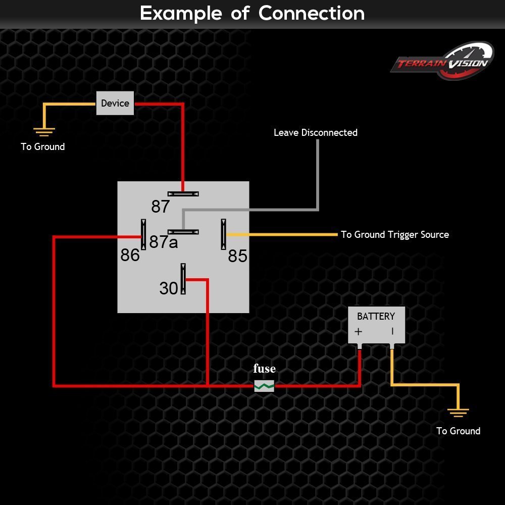 Switch Relay Harness UTV Polaris RZR RZR4 Crew Cab XP1000 XP900 Trail 2016  ATV