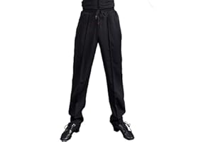 SCGGINTTANZ G5013 Latin Modern Ballroom Dance Professional Harlan Style Trousers/Pants for Men