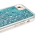 iPhone 6 Plus Case,Crazy Panda® 3D Creative Liquid Glitter Design iPhone 6 Plus Liquid Quicksand Bling Adorable flowing Floating Moving Shine Glitter Case iPhone 6 Plus/6S Plus - Blue Stars