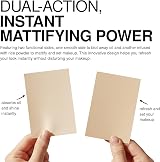 Palladio Rice Paper Tissues for Oily Skin Blotting Sheets Natural Rice Powder view 9