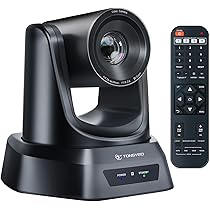 HDMI PTZ Camera 3X Optical Zoom, TONGVEO 1080P USB3.0 HDMI